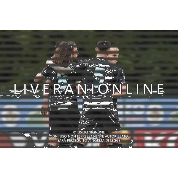 Lazio vs Triestina - Amichevole - Stadio Zandegiacomo - Auronzo di Cadore 21-07-2024 nella foto Esultanza Lazio ©Federico Gaetano/AGENZIA ALDO LIVERANI SAS