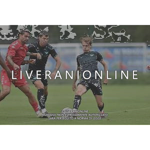 Lazio vs Triestina - Amichevole - Stadio Zandegiacomo - Auronzo di Cadore 21-07-2024 nella foto Rovella anticipa Voca ©Federico Gaetano/AGENZIA ALDO LIVERANI SAS