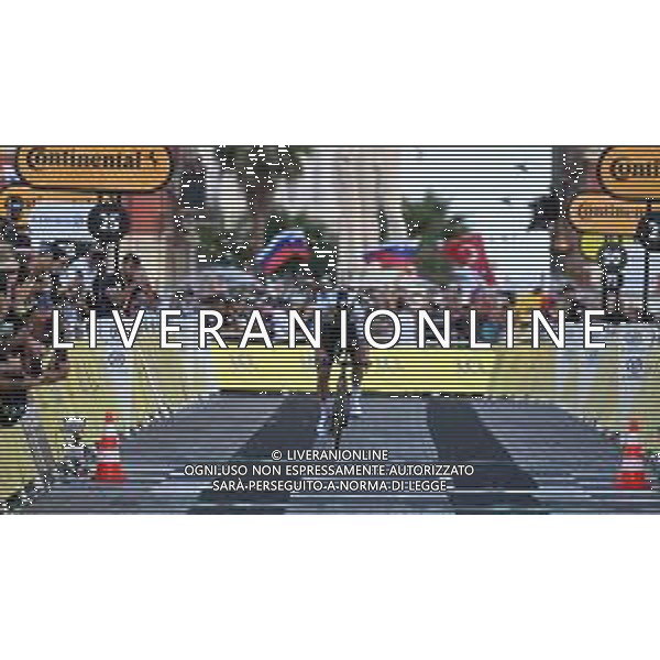 21-07-2024 Tour De France; Tappa 21 Monaco - Nice; 2024, Soudal - Quick Step; Evenepoel, Remco; Nice; ©SIROTTI/AGENZIA ALDO LIVERANI SAS