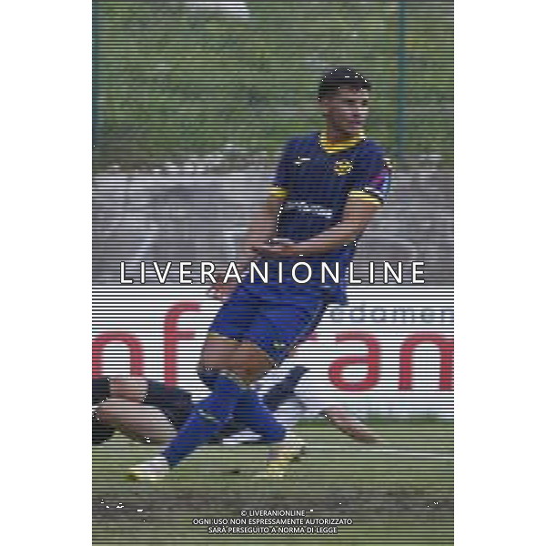 Dani Silva of Hellas Veronac during Hellas Verona FC vs FC Rovereto, 2° Test Match, at Centro Sportivo \'La Pineta\' on Folgaria (TN), on July 21, 2024. (Photo by Davide Casentini)/AGENZIA ALDO LIVERANI SAS