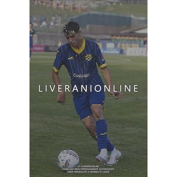 Davide De Batttisti of Hellas Verona during Hellas Verona FC vs FC Rovereto, 2° Test Match, at Centro Sportivo \'La Pineta\' on Folgaria (TN), on July 21, 2024. (Photo by Davide Casentini)/AGENZIA ALDO LIVERANI SAS