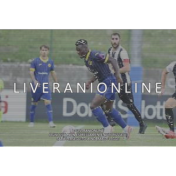 Daniel Mosquera of Hellas Verona during Hellas Verona FC vs FC Rovereto, 2° Test Match, at Centro Sportivo \'La Pineta\' on Folgaria (TN), on July 21, 2024. (Photo by Davide Casentini)/AGENZIA ALDO LIVERANI SAS