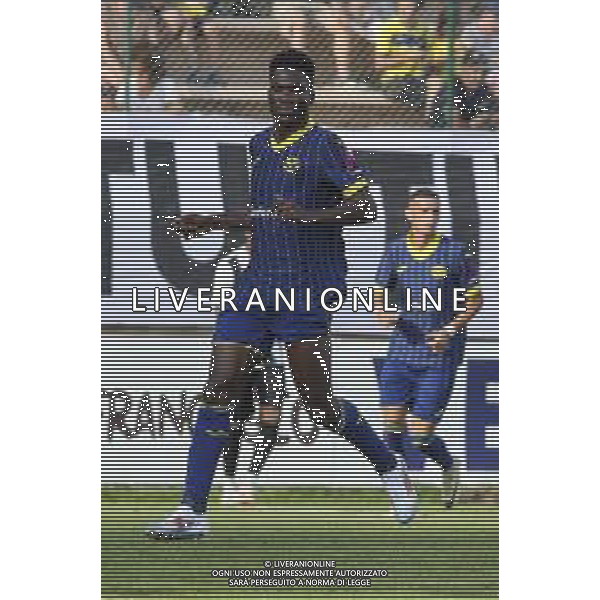Karlson Nwanege of Hellas Verona during Hellas Verona FC vs FC Rovereto, 2° Test Match, at Centro Sportivo \'La Pineta\' on Folgaria (TN), on July 21, 2024. (Photo by Davide Casentini)/AGENZIA ALDO LIVERANI SAS