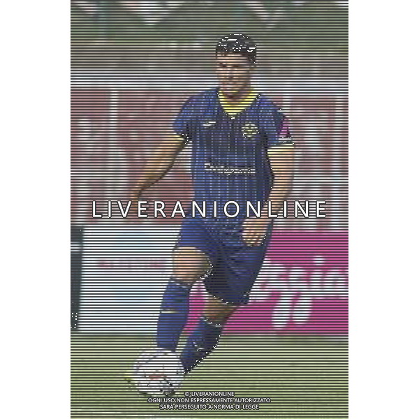 Dani Silva of Hellas Verona play the ball during Hellas Verona FC vs FC Rovereto, 2° Test Match, at Centro Sportivo \'La Pineta\' on Folgaria (TN), on July 21, 2024. (Photo by Davide Casentini)/AGENZIA ALDO LIVERANI SAS
