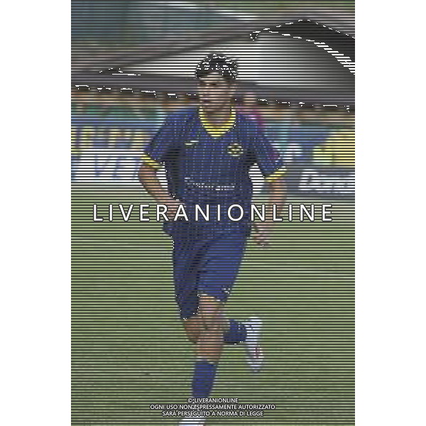 Davide De Batttisti of Hellas Verona during Hellas Verona FC vs FC Rovereto, 2° Test Match, at Centro Sportivo \'La Pineta\' on Folgaria (TN), on July 21, 2024. (Photo by Davide Casentini)/AGENZIA ALDO LIVERANI SAS