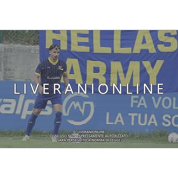 Dani Silva of Hellas Verona play the ball during Hellas Verona FC vs FC Rovereto, 2° Test Match, at Centro Sportivo \'La Pineta\' on Folgaria (TN), on July 21, 2024. (Photo by Davide Casentini)/AGENZIA ALDO LIVERANI SAS