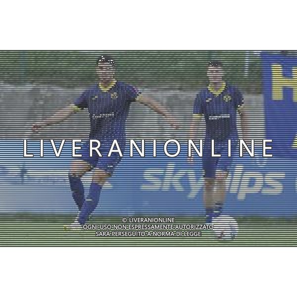 Dani Silva of Hellas Verona during Hellas Verona FC vs FC Rovereto, 2° Test Match, at Centro Sportivo \'La Pineta\' on Folgaria (TN), on July 21, 2024. (Photo by Davide Casentini)/AGENZIA ALDO LIVERANI SAS