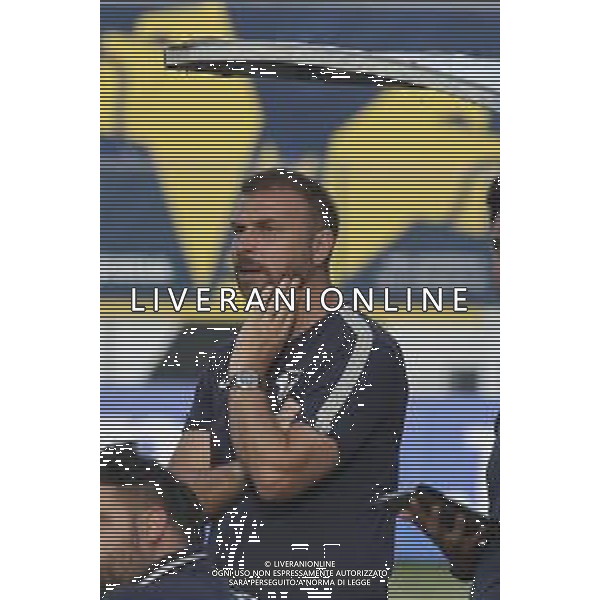 Paolo Zanetti Head Coach of Hellas Verona during Hellas Verona FC vs FC Rovereto, 2° Test Match, at Centro Sportivo \'La Pineta\' on Folgaria (TN), on July 21, 2024. (Photo by Davide Casentini)/AGENZIA ALDO LIVERANI SAS