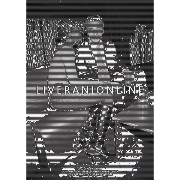 Giuseppe Caruso, detto Pino, attore e scrittore italiano - Retrospettiva nella foto al Club 54 a Milano nel 1979 © Archivio / AGENZIA ALDO LIVERANI SAS