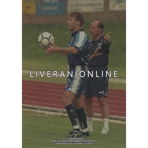 NEG-1997-1998 PESCARA CALCIO PARTITA AMICHEVOLE NELLA FOTO MAURIZIO VISCIDI ALLENATORE PESCARA CALCIO AG ALDO LIVERANI SAS