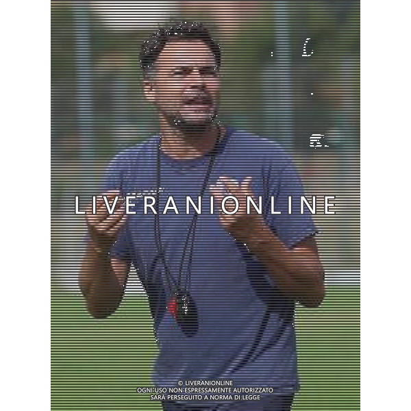 IMOLA 22 07 2024 IMOLESE CALCIO PRIMO ALLENAMENTO NELLA FOTO GIANNI D\'AMORE ALLENATORE DELL\'IMOLESE CALCIO ©SANNA/AGENZIA ALDO LIVERANI SAS