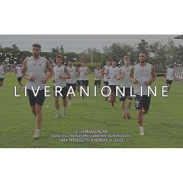 IMOLA 22 07 2024 IMOLESE CALCIO PRIMO ALLENAMENTO NELLA FOTO PRIMA FILA DA SINISTRA ALE AGUSTIN E LORENZO DALL\'OSSO ©SANNA/AGENZIA ALDO LIVERANI SAS