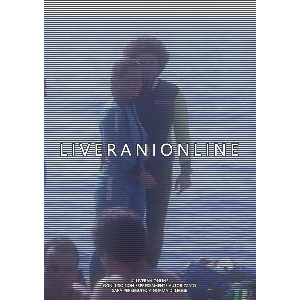 DIAP- RETROSPETTIVA ROSSANA MAIORCA APNEISTA NELLA FOTO ROSSANA MAIORCA NELL\'ANNO 1991 AG ALDO LIVERANI SAS