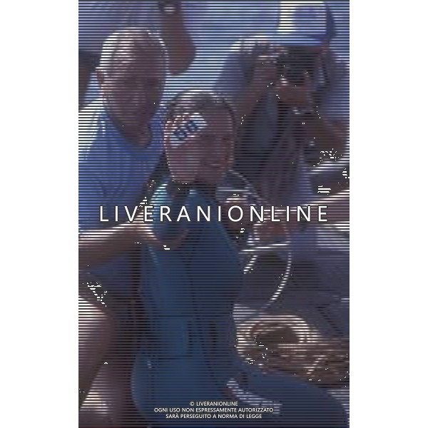 DIAP- RETROSPETTIVA ROSSANA MAIORCA APNEISTA NELLA FOTO ROSSANA MAIORCA NELL\'ANNO 1991 AG ALDO LIVERANI SAS