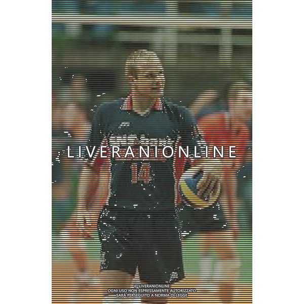NEG-31-05-1998 SIENA WORLD LEAGUE ITALIA-OLANDA NELLA FOTO MARKO KLOK AG ALDO LIVERANI SAS