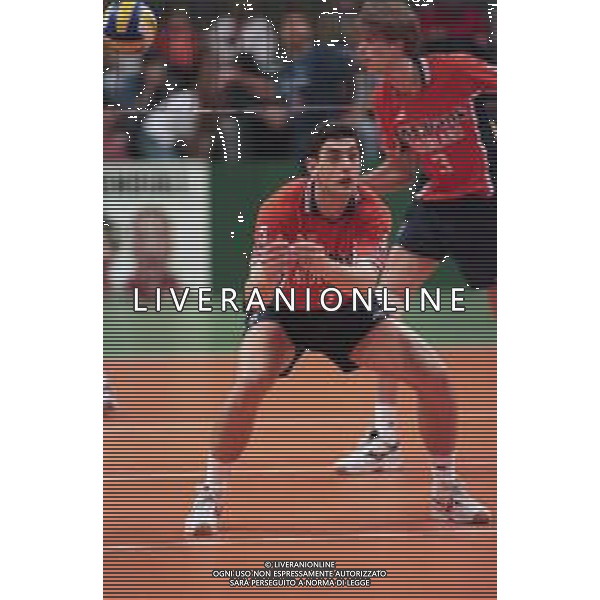 NEG-31-05-1998 SIENA WORLD LEAGUE ITALIA-OLANDA NELLA FOTO GUIDO GORTZEN AG ALDO LIVERANI SAS