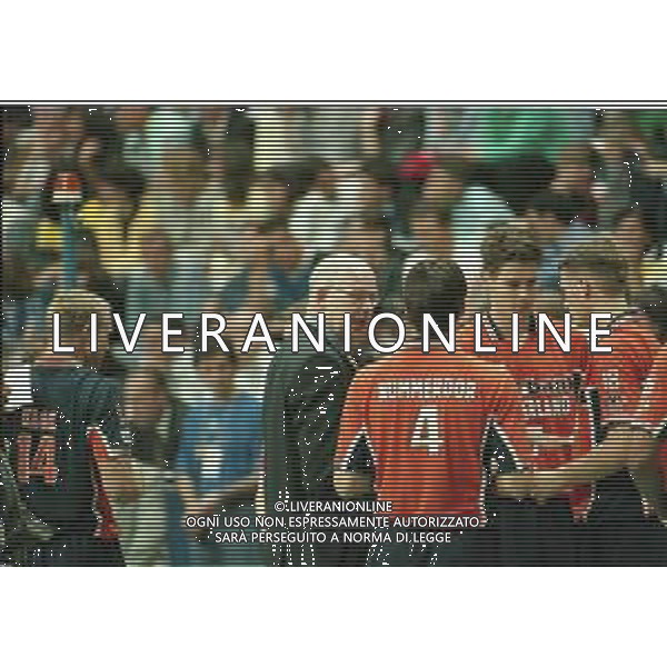 NEG-31-05-1998 SIENA WORLD LEAGUE ITALIA-OLANDA NELLA FOTO L\'ALLENATORE OLANDA TOON GERBRANDS AG ALDO LIVERANI SAS 