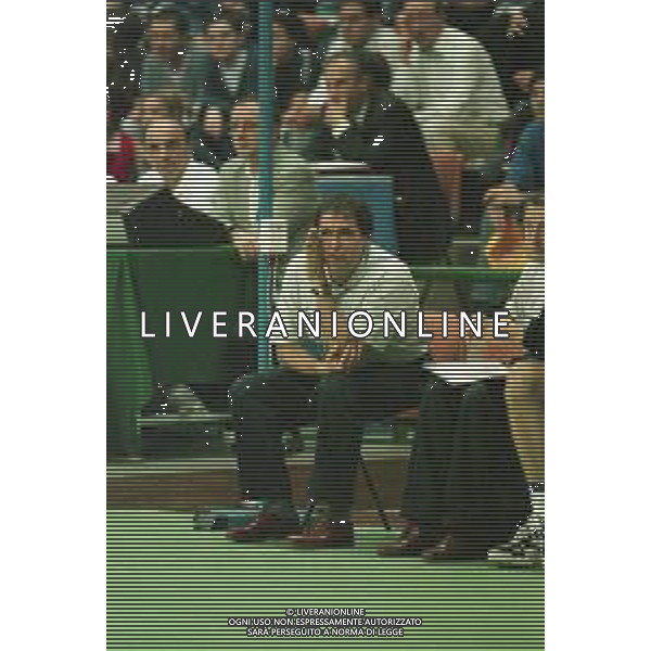 NEG-31-05-1998 SIENA WORLD LEAGUE ITALIA-OLANDA NELLA FOTO BEBETO ALLENATORE NAZIONALE ITALIANA VOLLEY AG ALDO LIVERANI SAS