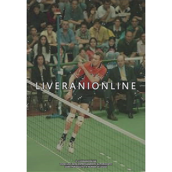 NEG-31-05-1998 SIENA WORLD LEAGUE ITALIA-OLANDA NELLA FOTO RICHARD SCHUIL AG ALDO LIVERANI SAS