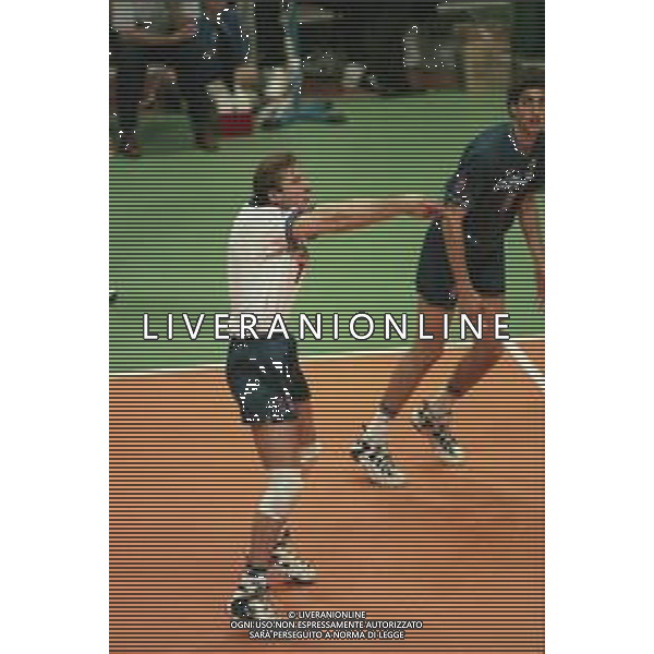 NEG-31-05-1998 SIENA WORLD LEAGUE ITALIA-OLANDA NELLA FOTO DAMIANO PIPPI AG ALDO LIVERANI SAS