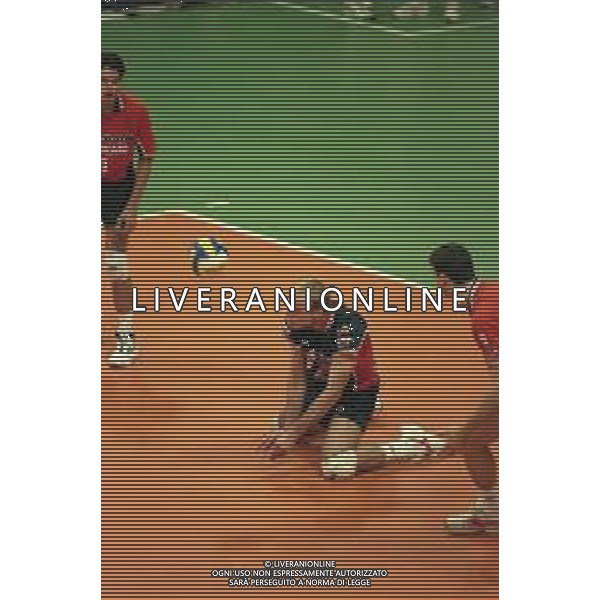 NEG-31-05-1998 SIENA WORLD LEAGUE ITALIA-OLANDA NELLA FOTO MARKO KLOK AG ALDO LIVERANI SAS