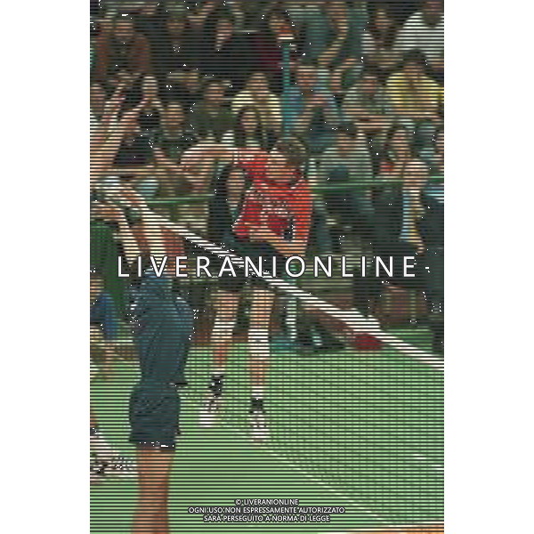 NEG-31-05-1998 SIENA WORLD LEAGUE ITALIA-OLANDA NELLA FOTO RICHARD SCHUIL AG ALDO LIVERANI SAS