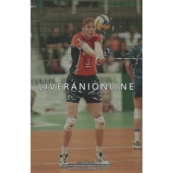 NEG-31-05-1998 SIENA WORLD LEAGUE ITALIA-OLANDA NELLA FOTO VAN DE GOOR BAS AG ALDO LIVERANI SAS
