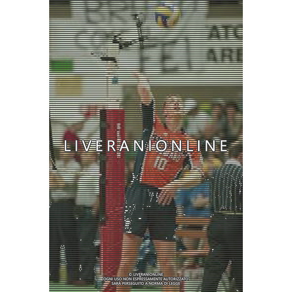 NEG-31-05-1998 SIENA WORLD LEAGUE ITALIA-OLANDA NELLA FOTO BROERE MARK AG ALDO LIVERANI SAS