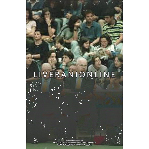 NEG-31-05-1998 SIENA WORLD LEAGUE ITALIA-OLANDA NELLA FOTO L\'ALLENATORE OLANDA TOON GERBRANDS AG ALDO LIVERANI SAS 