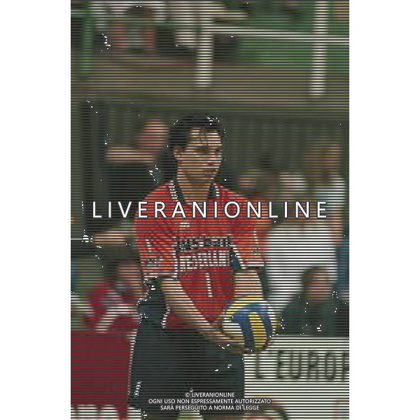 NEG-31-05-1998 SIENA WORLD LEAGUE ITALIA-OLANDA NELLA FOTO LATUHIHIN MISHA AG ALDO LIVERANI SAS