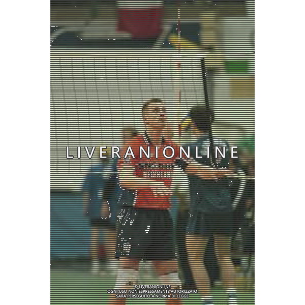NEG-31-05-1998 SIENA WORLD LEAGUE ITALIA-OLANDA NELLA FOTO BROERE MARK AG ALDO LIVERANI SAS