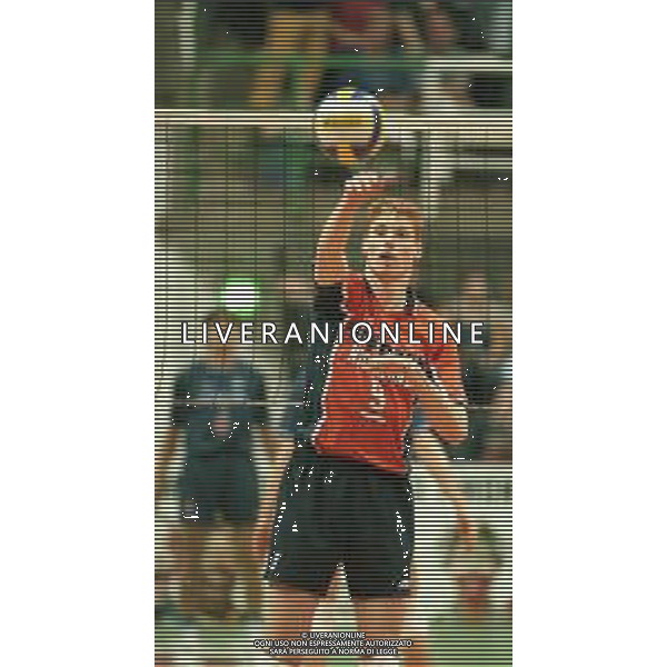 NEG-31-05-1998 SIENA WORLD LEAGUE ITALIA-OLANDA NELLA FOTO VAN DE GOOR BAS AG ALDO LIVERANI SAS