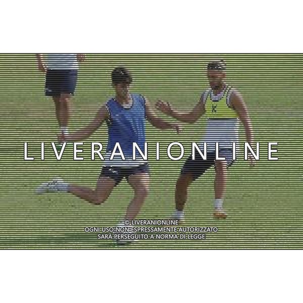 IMOLA 24 07 2024 IMOLESE CALCIO SERIE D TERZO ALLENAMENTO NELLA FOTO BALLANTI MICHELE E LORENZO DALL\'OSSO ©SANNA/AG ALDO LIVERANI SAS