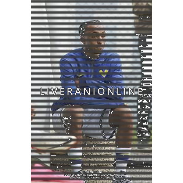 Dailon Livramento of Hellas Verona FC during Hellas Verona FC vs Virtus Verona FC, 3° Test Match, at Centro Sportivo \'La Pineta\' on Folgaria (TN), on July 24, 2024. (Photo by Davide Casentini)/AG ALDO LIVERANI SAS