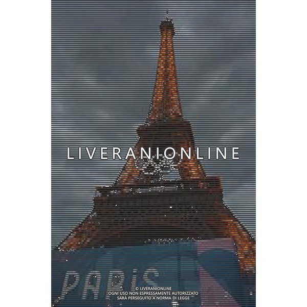 Parigi (FRA) 25-07-2024 Panoramiche della città nei giorni delle Olimpiadi nella foto la Torre Eiffel foto Roberto Garavaglia/Agenzia Aldo Liverani sas
