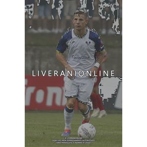 Tomas Suslov of Hellas Verona play the ball during Hellas Verona FC vs Virtus Verona FC, 3° Test Match, at Centro Sportivo \'La Pineta\' on Folgaria (TN), on July 24, 2024. (Photo by Davide Casentini)/AG ALDO LIVERANI SAS