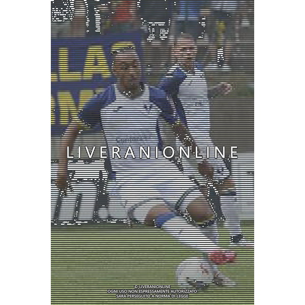 Dailon Livramento of Hellas Verona FC play the ball during Hellas Verona FC vs Virtus Verona FC, 3° Test Match, at Centro Sportivo \'La Pineta\' on Folgaria (TN), on July 24, 2024. (Photo by Davide Casentini)/AG ALDO LIVERANI SAS