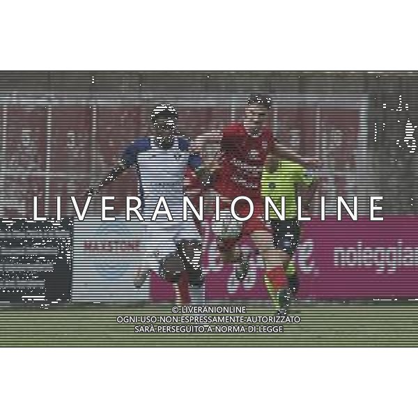 Alphadjo Cissè of Hellas Verona battle for the ball during Hellas Verona FC vs Virtus Verona FC, 3° Test Match, at Centro Sportivo \'La Pineta\' on Folgaria (TN), on July 24, 2024. (Photo by Davide Casentini)/AG ALDO LIVERANI SAS