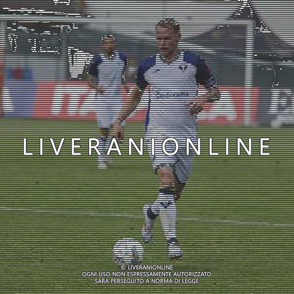 Ondrej Duda of Hellas Verona play the ball during Hellas Verona FC vs Virtus Verona FC, 3° Test Match, at Centro Sportivo \'La Pineta\' on Folgaria (TN), on July 24, 2024. (Photo by Davide Casentini)/AG ALDO LIVERANI SAS