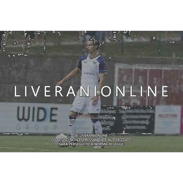 Daniele Ghilardi of Hellas Verona play the ball during Hellas Verona FC vs Virtus Verona FC, 3° Test Match, at Centro Sportivo \'La Pineta\' on Folgaria (TN), on July 24, 2024. (Photo by Davide Casentini)/AG ALDO LIVERANI SAS