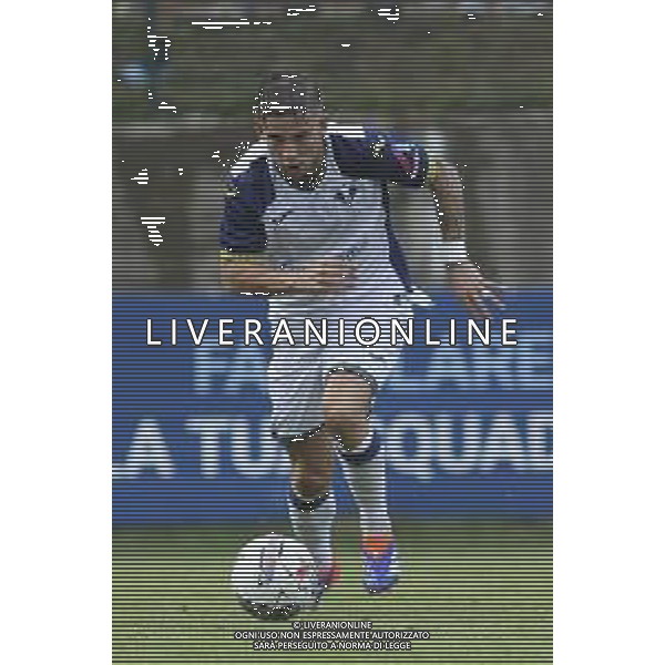 Tomas Suslov of Hellas Verona play the ball during Hellas Verona FC vs Virtus Verona FC, 3° Test Match, at Centro Sportivo \'La Pineta\' on Folgaria (TN), on July 24, 2024. (Photo by Davide Casentini)/AG ALDO LIVERANI SAS