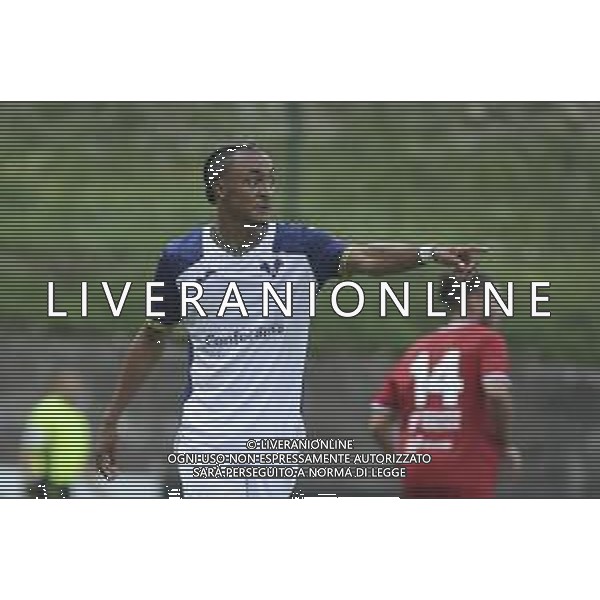 Dailon Livramento of Hellas Verona FC during Hellas Verona FC vs Virtus Verona FC, 3° Test Match, at Centro Sportivo \'La Pineta\' on Folgaria (TN), on July 24, 2024. (Photo by Davide Casentini)/AG ALDO LIVERANI SAS