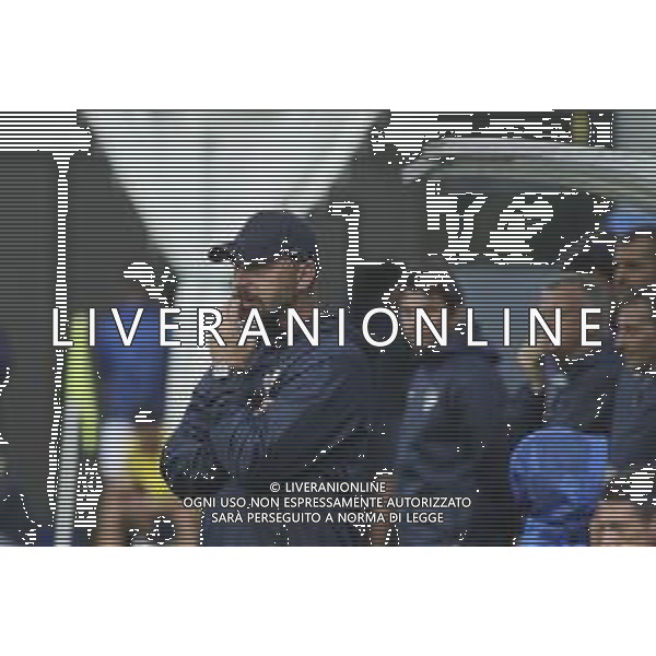 Paolo Zanetti Head Coach of Hellas Verona looks during Hellas Verona FC vs Virtus Verona FC, 3° Test Match, at Centro Sportivo \'La Pineta\' on Folgaria (TN), on July 24, 2024. (Photo by Davide Casentini)/AG ALDO LIVERANI SAS