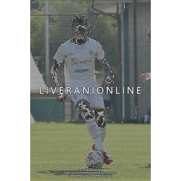 Chatillon (Ao) 25.07.2024 Stadio E.Brunod ©Manuela Viganti/Agenzia Aldo Liverani Cagliari vs Como Amichevole Precampionato stagione 2024/2025 Nella foto: antoine makoumbo ©VIGANTI/AG ALDO LIVERANI SAS