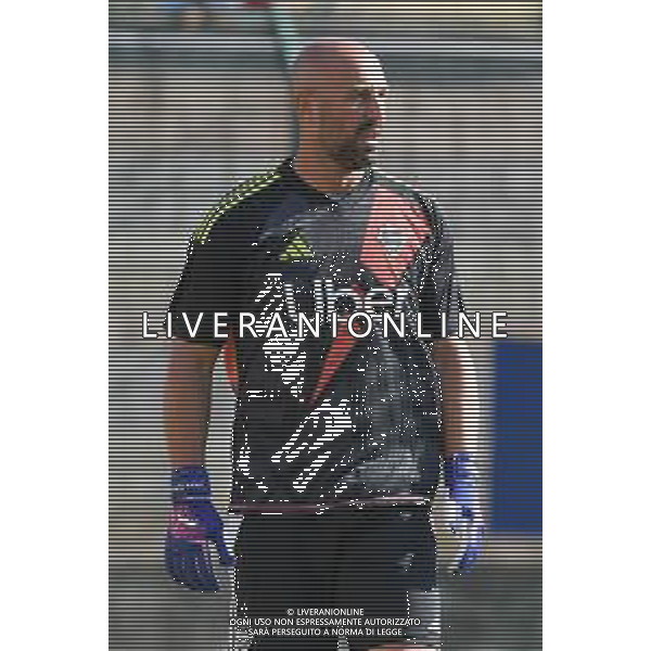 Chatillon (Ao) 25.07.2024 Stadio E.Brunod ©Manuela Viganti/Agenzia Aldo Liverani Cagliari vs Como Amichevole Precampionato stagione 2024/2025 Nella foto: pepe reina ©VIGANTI/AG ALDO LIVERANI SAS