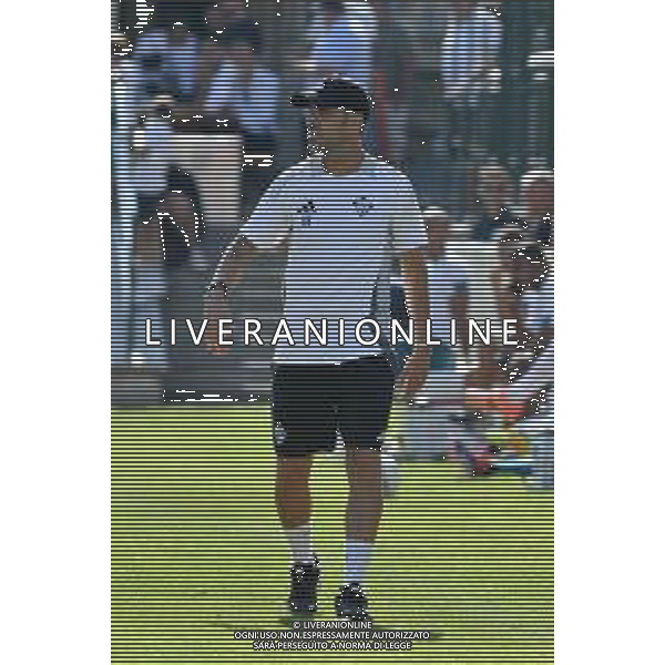 Chatillon (Ao) 25.07.2024 Stadio E.Brunod ©Manuela Viganti/Agenzia Aldo Liverani Cagliari vs Como Amichevole Precampionato stagione 2024/2025 Nella foto: cesc fabregas ©VIGANTI/AG ALDO LIVERANI SAS