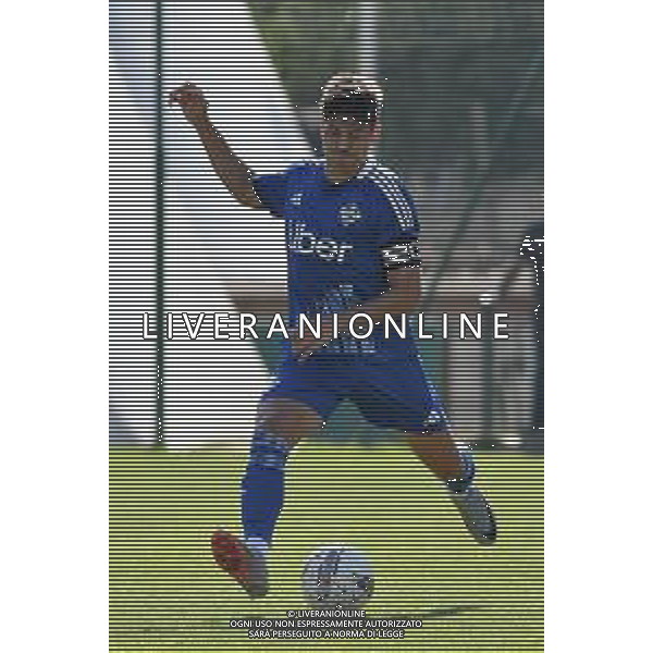Chatillon (Ao) 25.07.2024 Stadio E.Brunod ©Manuela Viganti/Agenzia Aldo Liverani Cagliari vs Como Amichevole Precampionato stagione 2024/2025 Nella foto: alessio iovine ©VIGANTI/AG ALDO LIVERANI SAS