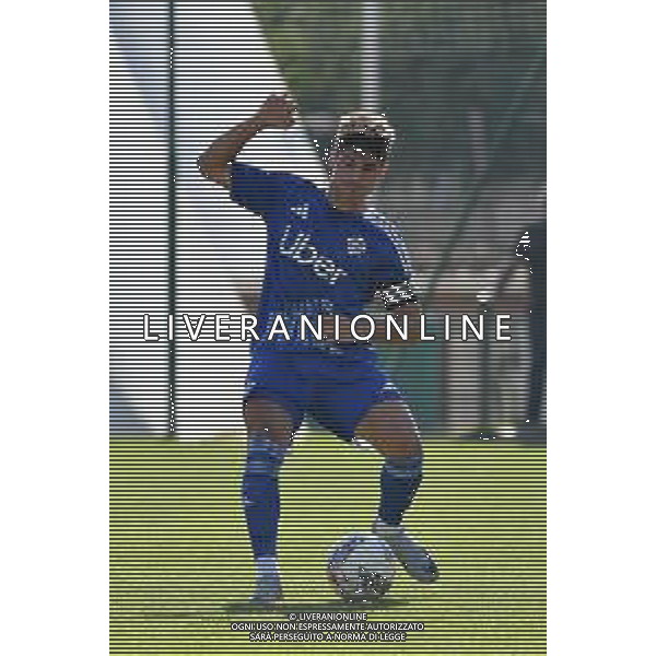 Chatillon (Ao) 25.07.2024 Stadio E.Brunod ©Manuela Viganti/Agenzia Aldo Liverani Cagliari vs Como Amichevole Precampionato stagione 2024/2025 Nella foto: alessio iovine ©VIGANTI/AG ALDO LIVERANI SAS