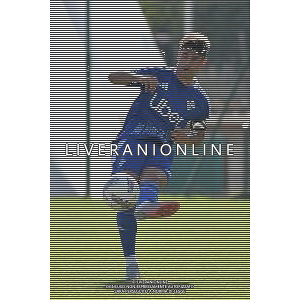 Chatillon (Ao) 25.07.2024 Stadio E.Brunod ©Manuela Viganti/Agenzia Aldo Liverani Cagliari vs Como Amichevole Precampionato stagione 2024/2025 Nella foto: alessio iovine ©VIGANTI/AG ALDO LIVERANI SAS