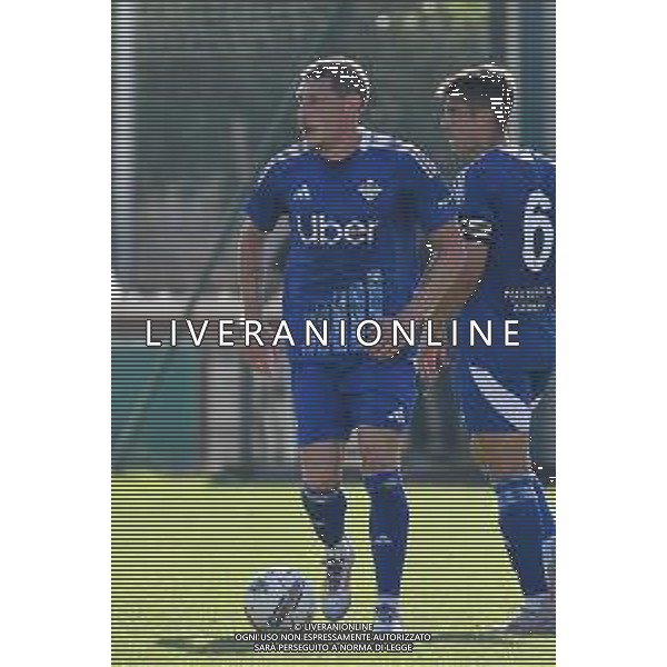 Chatillon (Ao) 25.07.2024 Stadio E.Brunod ©Manuela Viganti/Agenzia Aldo Liverani Cagliari vs Como Amichevole Precampionato stagione 2024/2025 Nella foto: andrea belotti ©VIGANTI/AG ALDO LIVERANI SAS